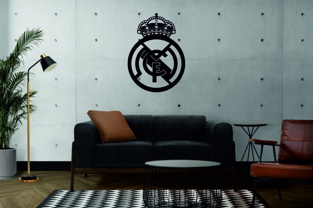 FONDO4SF Cuadro Real Madrid – 1 pieza, 30 × 30 cm
